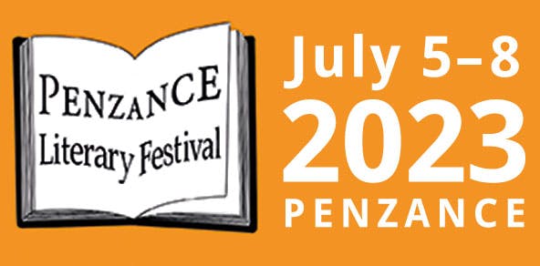 Penzance Literary Festival Poster with logo